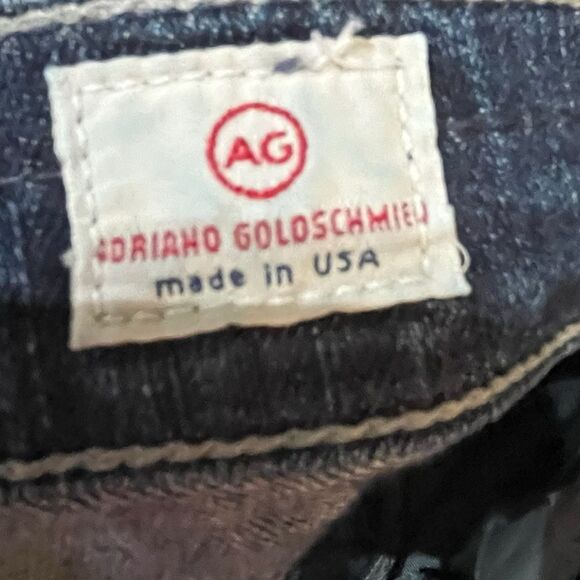 AG Adriano Goldschmied Women’s Tomboy Crop Relaxed Straight Jeans, Size 25R - Picture 10 of 15